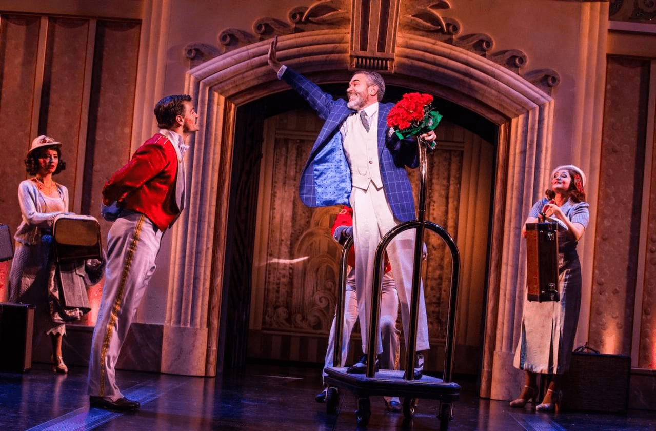 Theatre Philadelphia logo and promotional imagery