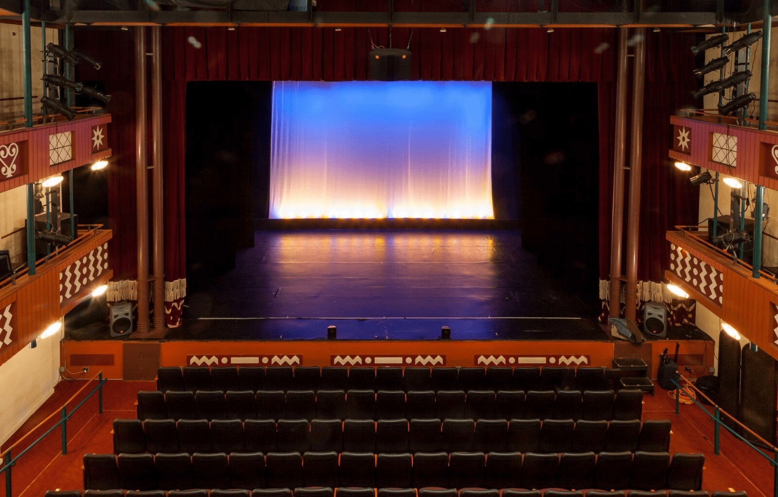 Exterior of the historic New Freedom Theatre building on North Broad Street.