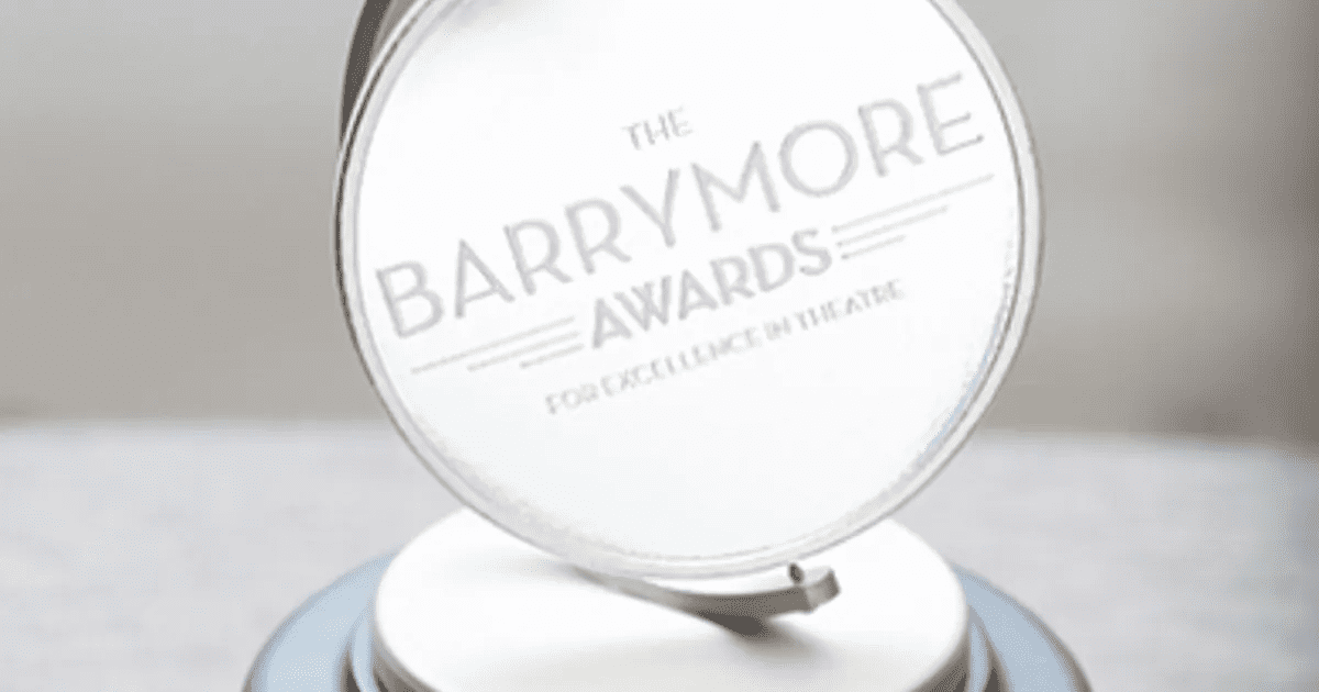 A Barrymore Awards ceremony